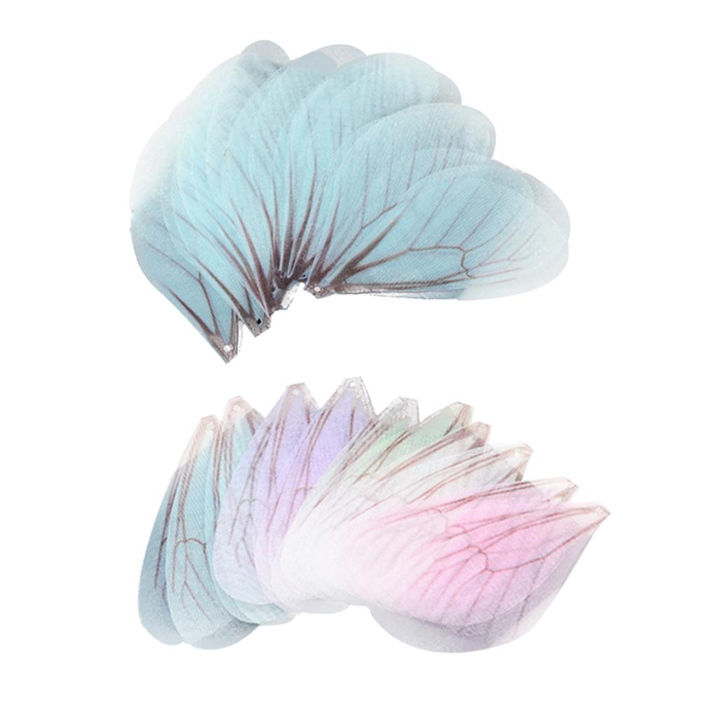 20 Pieces Dragonfly Wing Earrings Pendants for DIY Charm Jewelry Findings