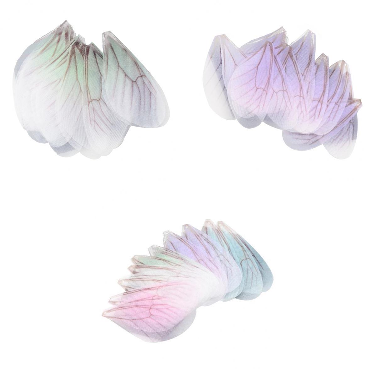 30 Pieces Dragonfly Wing Earrings Pendants for DIY Charm Jewelry Findings