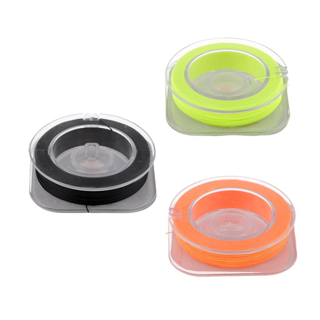 3pcs 50m Fishing Rod Guide Ring Wrapping Lines Rod Building Wrapping Threads