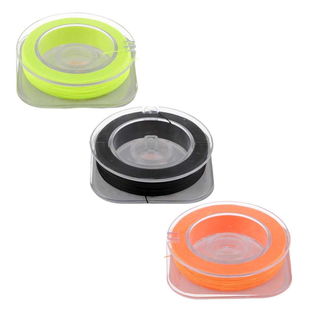 3pcs 50m Fishing Rod Guide Ring Wrapping Lines Rod Building Wrapping Threads
