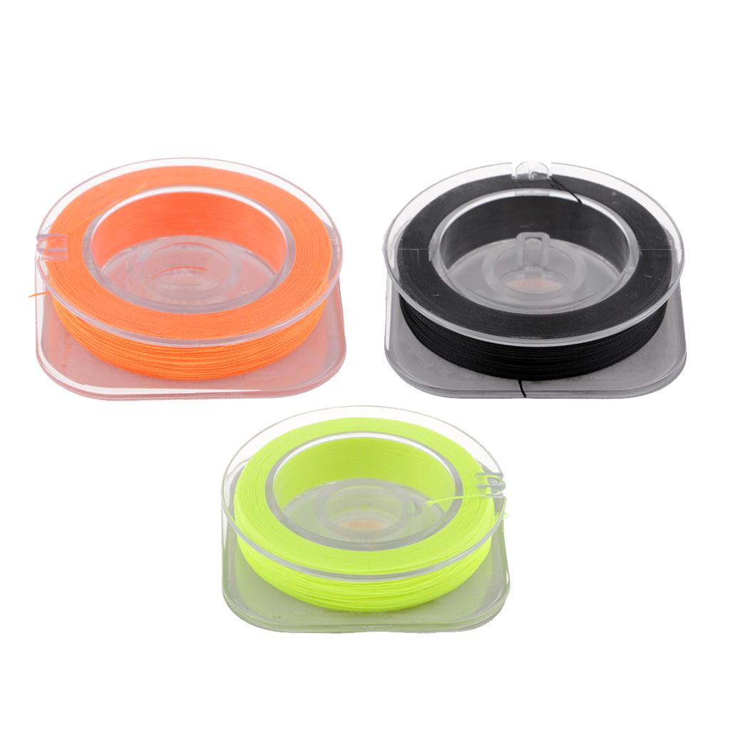 3pcs 50m Fishing Rod Guide Ring Wrapping Lines Rod Building Wrapping Threads