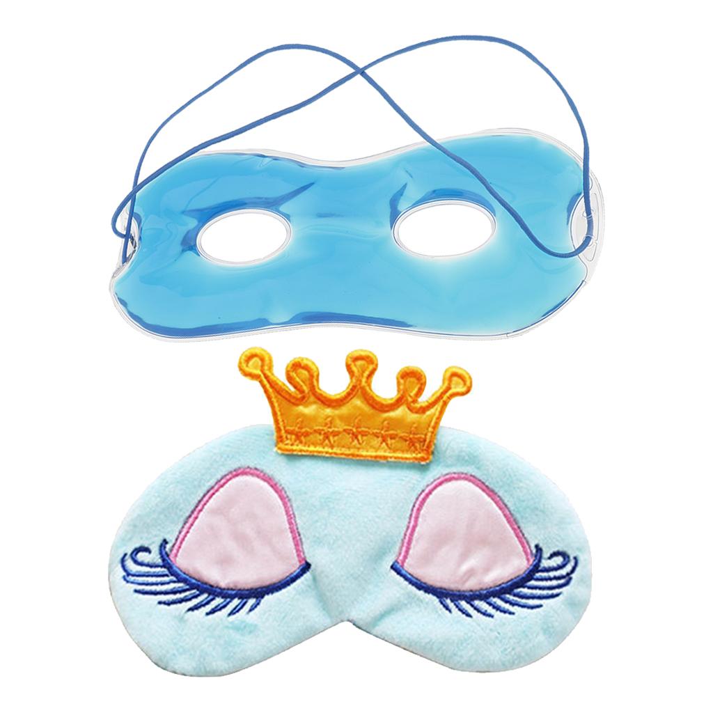 Cold Ice Eye Patch Relieve Eyes Stress Heat Eye Care Mask with Cute Cover