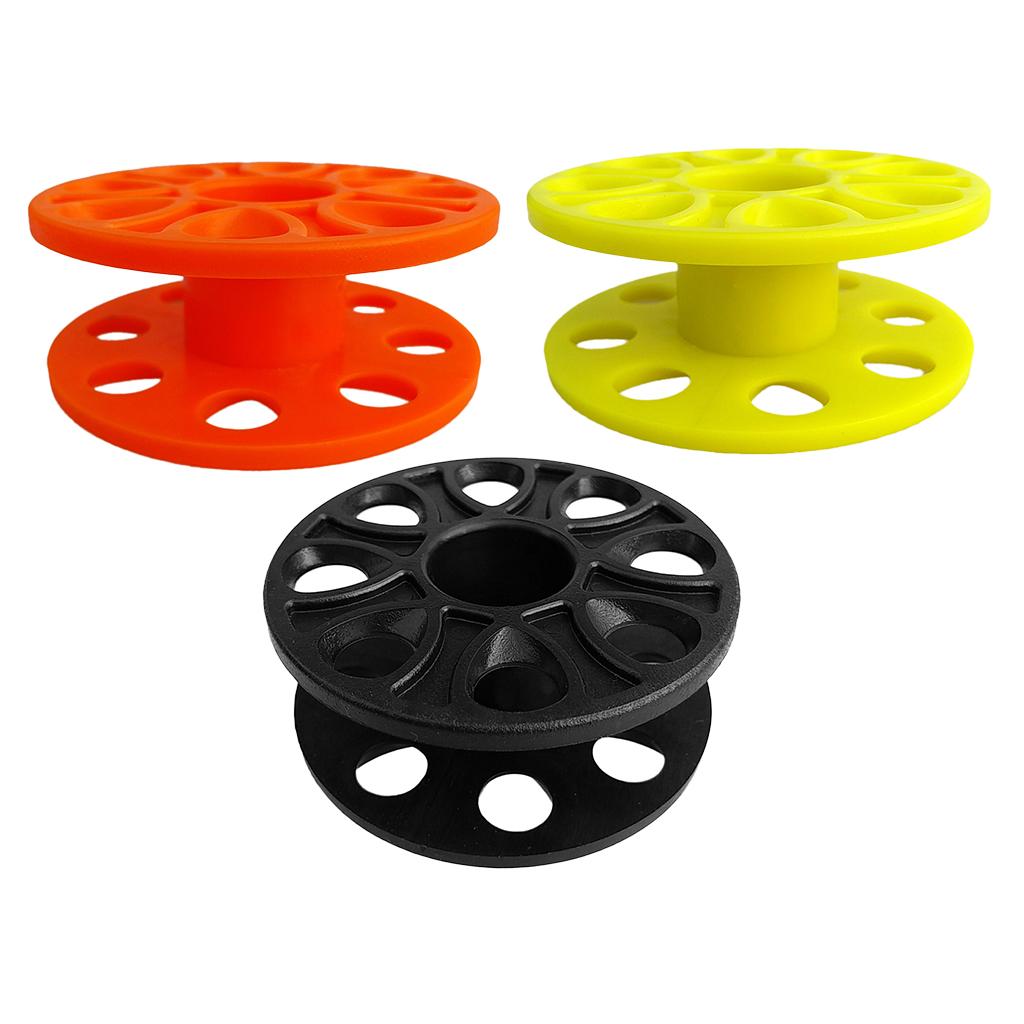 3 Pieces Scuba Diving Finger Reel Underwater Snorkeling Guide Line Spool