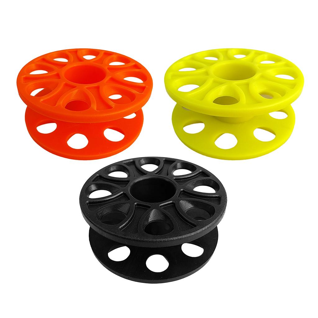 3 Pieces Scuba Diving Finger Reel Underwater Snorkeling Guide Line Spool