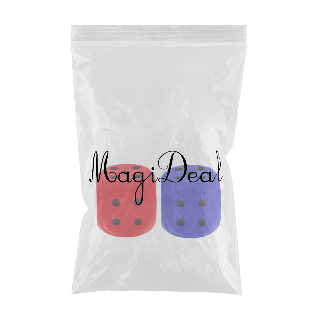 2pcs Sponge Dice Foam Dot Dice Playing Dice for Teaching Education Toy
