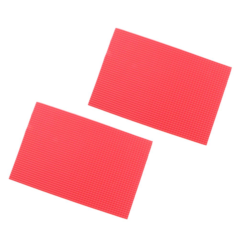 2pcs 1/50 Roof Tile Sheet Model Building Material for Railway Architecture
