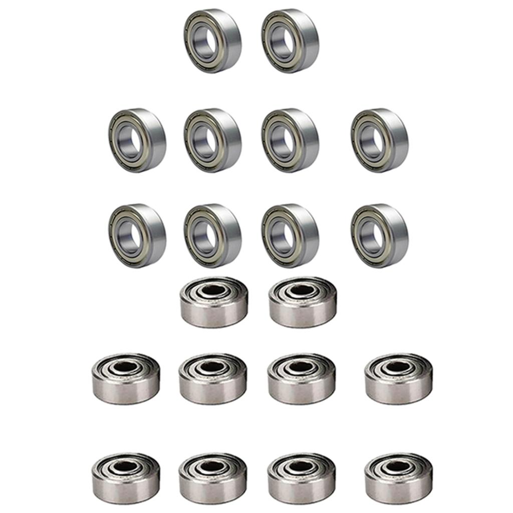 10pcs Radial Ball Bearings 3D Printer Part Mini Bearing 623zz +624zz