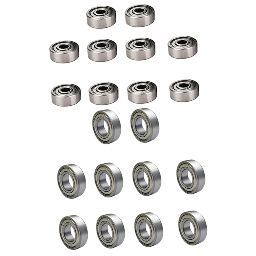 10pcs Radial Ball Bearings 3D Printer Part Mini Bearing 623zz +624zz
