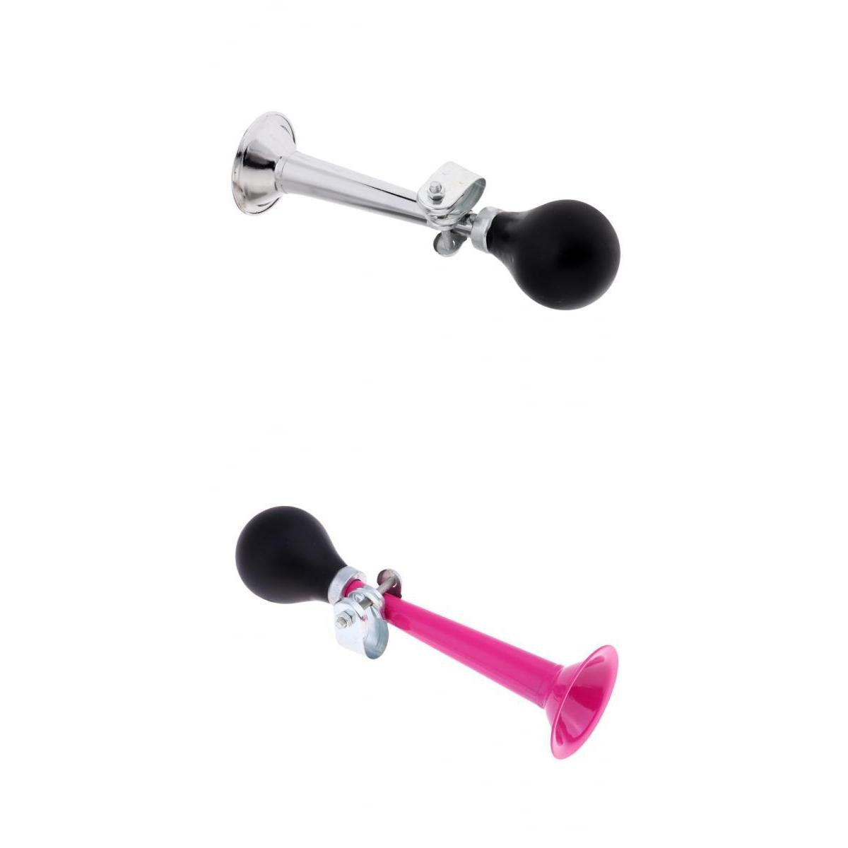 2Pcs Bike Cycling Air Horn Hooter Bell Straight Horn Squeeze Rubber Bulb