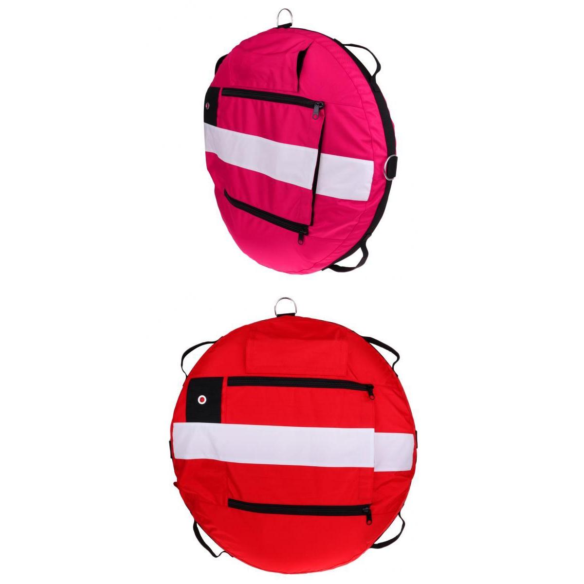 2Pcs Freediving Buoy Inflatable Float for Diving, Spearfishing, Snorkeling