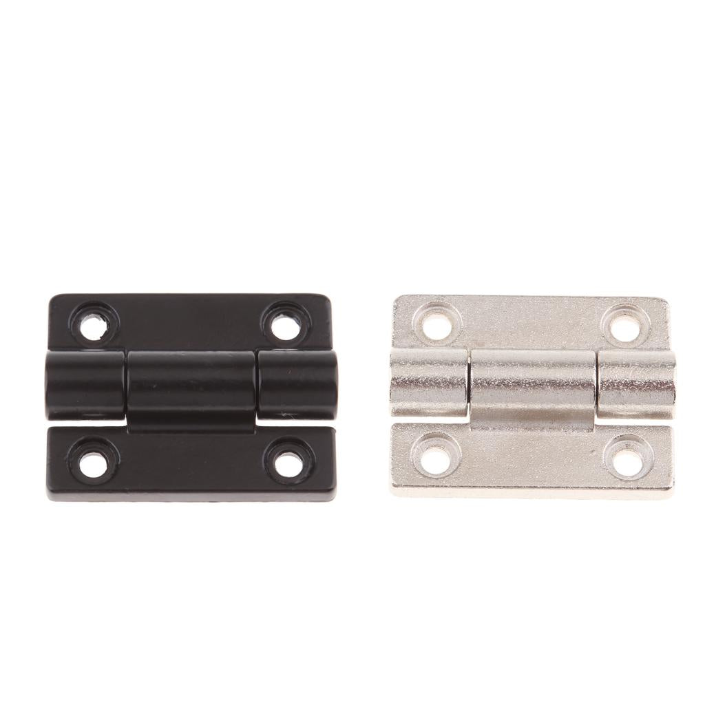 2pcs 45x34mm 4 Countersunk Holes Adjustable Torque Position Control Hinges