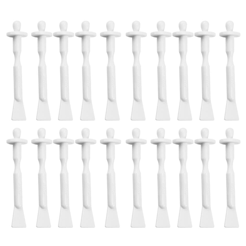 20 Pieces Two-in-One Multi-Use Waxing Applicator Sticks Hair Removal Spatula