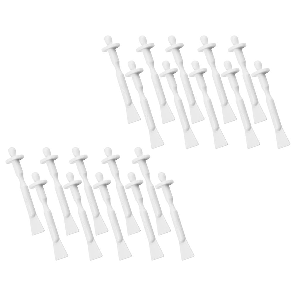 20 Pieces Two-in-One Multi-Use Waxing Applicator Sticks Hair Removal Spatula