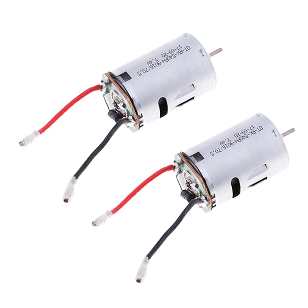 540 Metal Motor A959-B-13 for 1/18 WLtoys A969-B A979-B K929-B RC Truck 2Pcs