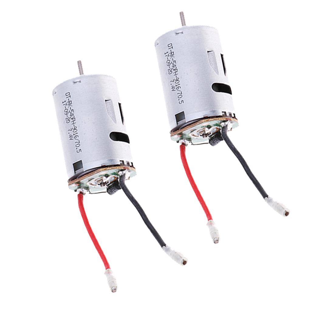540 Metal Motor A959-B-13 for 1/18 WLtoys A969-B A979-B K929-B RC Truck 2Pcs