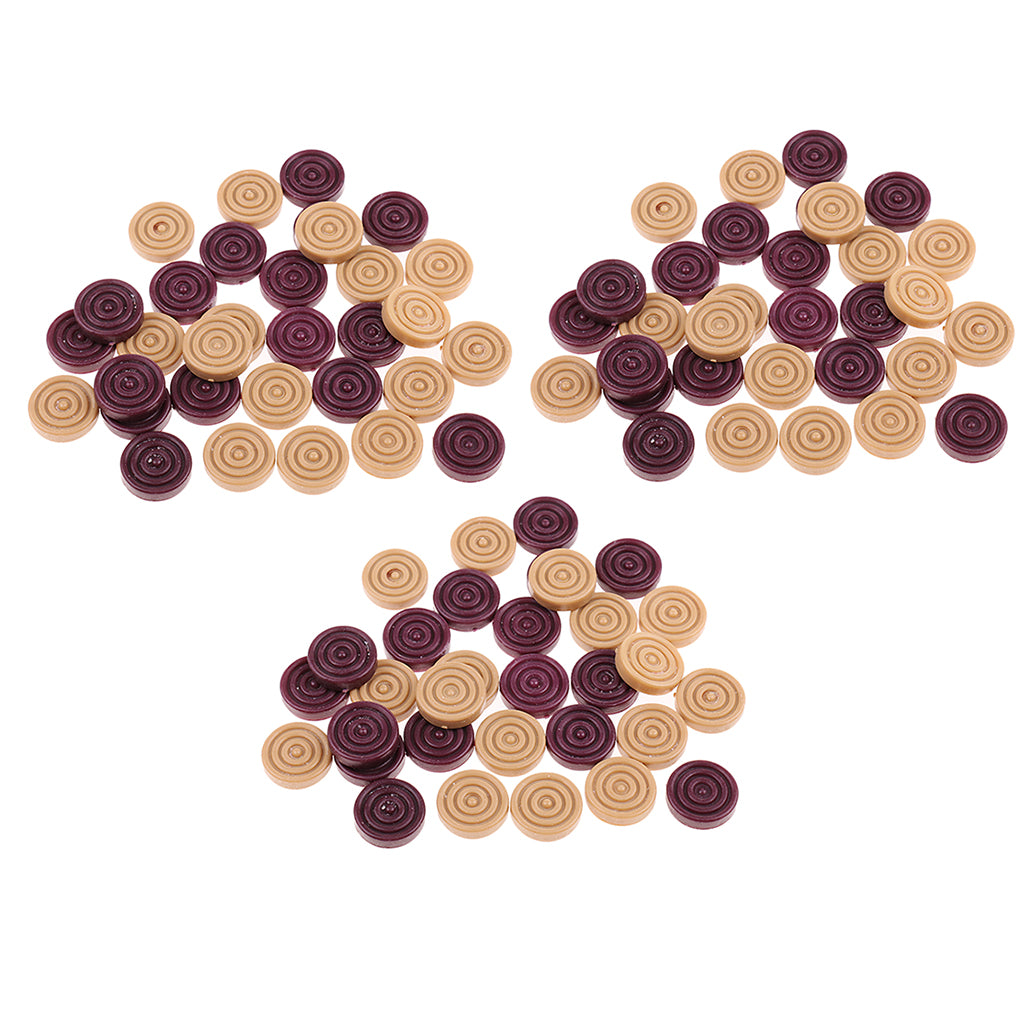 96Pieces Draughts Checkers Chess Pieces Board Game Numeracy Teaching Toys