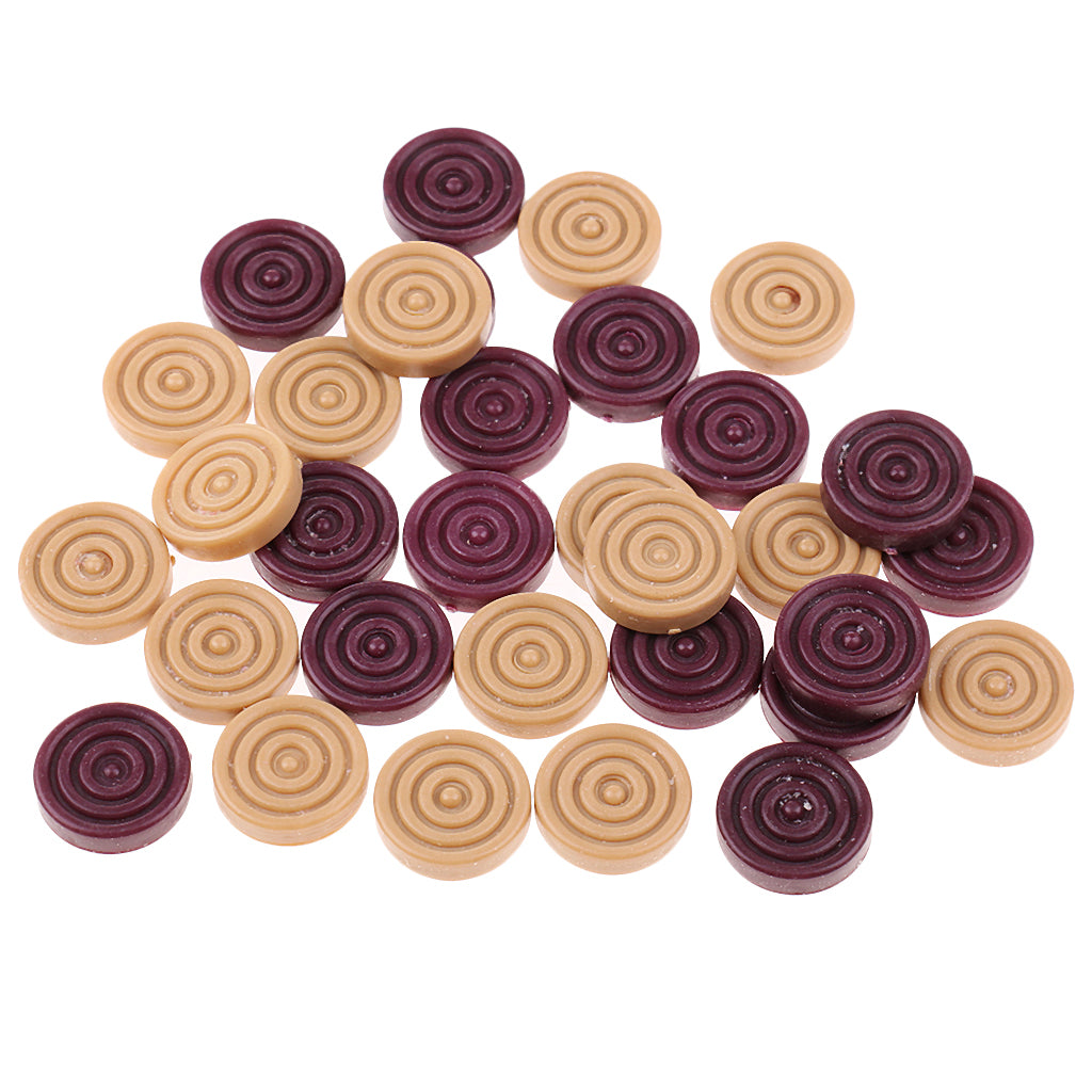 96Pieces Draughts Checkers Chess Pieces Board Game Numeracy Teaching Toys