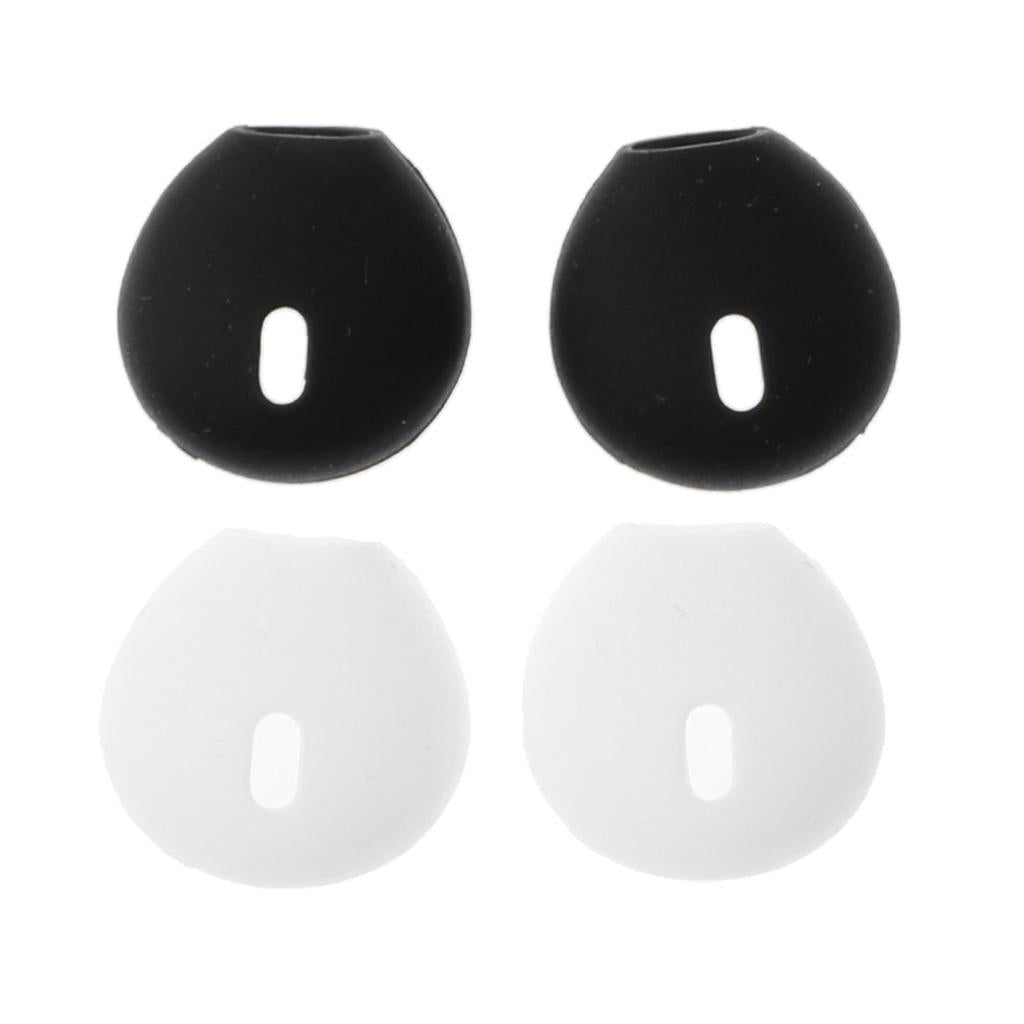 2 Pairs Silicone Earbuds Eartips Ear Caps for Apple AirPods iPhone 7 Earpods