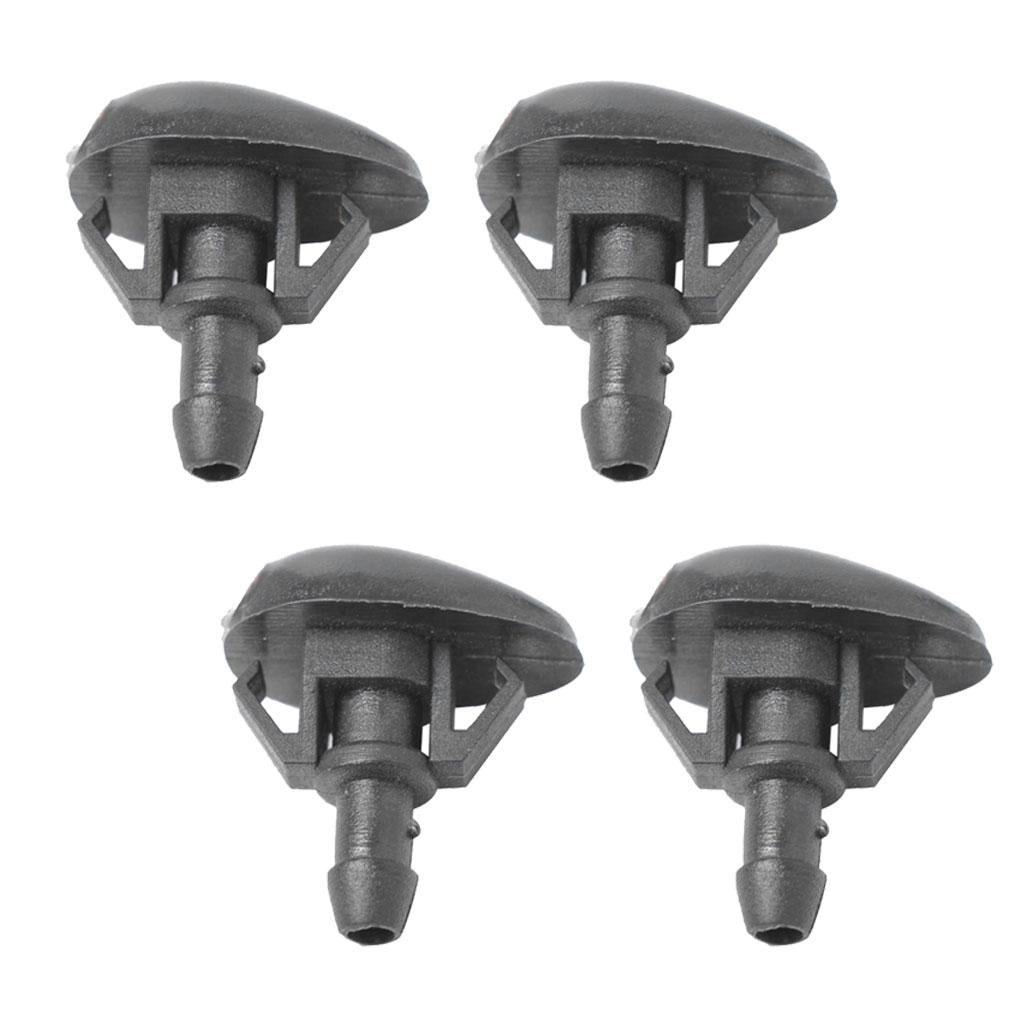 4pcs Windshield Washer Fluid Spray Jet Nozzles for Frontier Xterra
