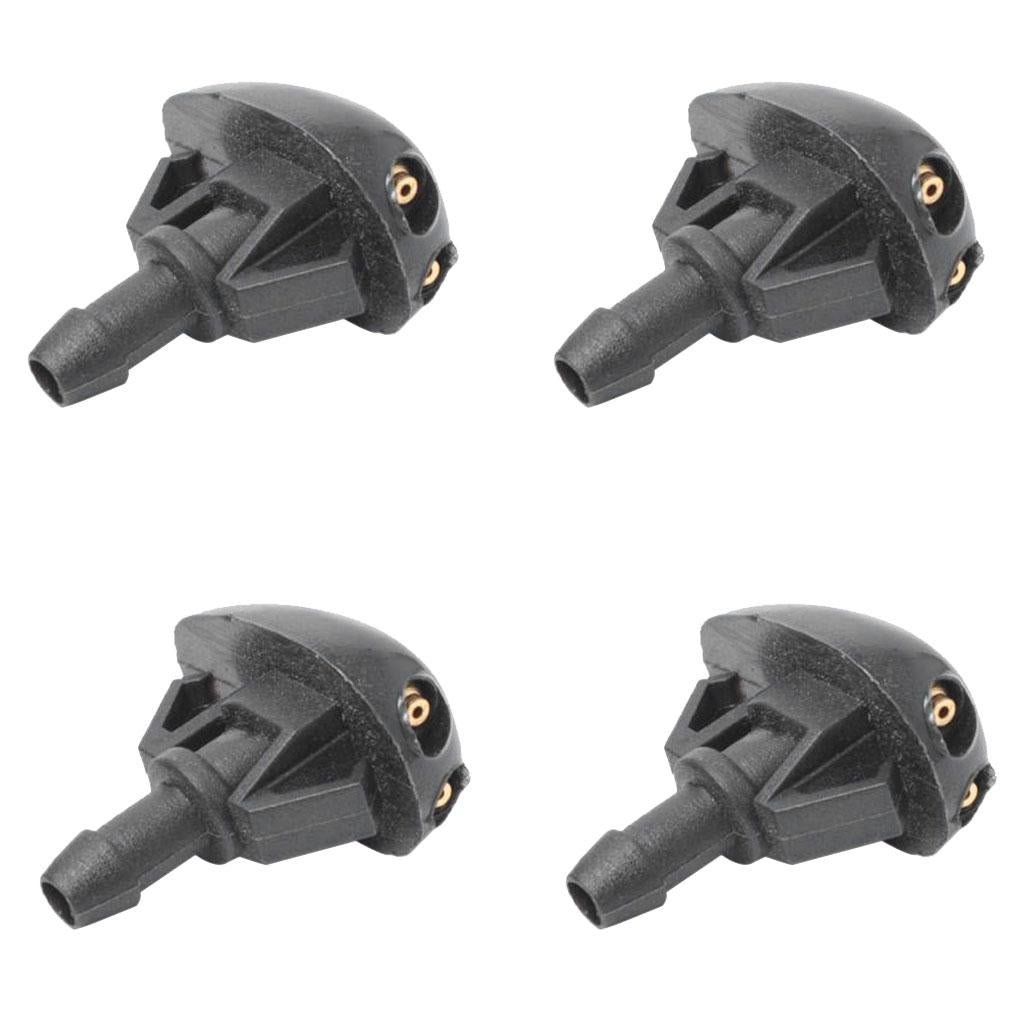 4pcs Windshield Washer Fluid Spray Jet Nozzles for Frontier Xterra