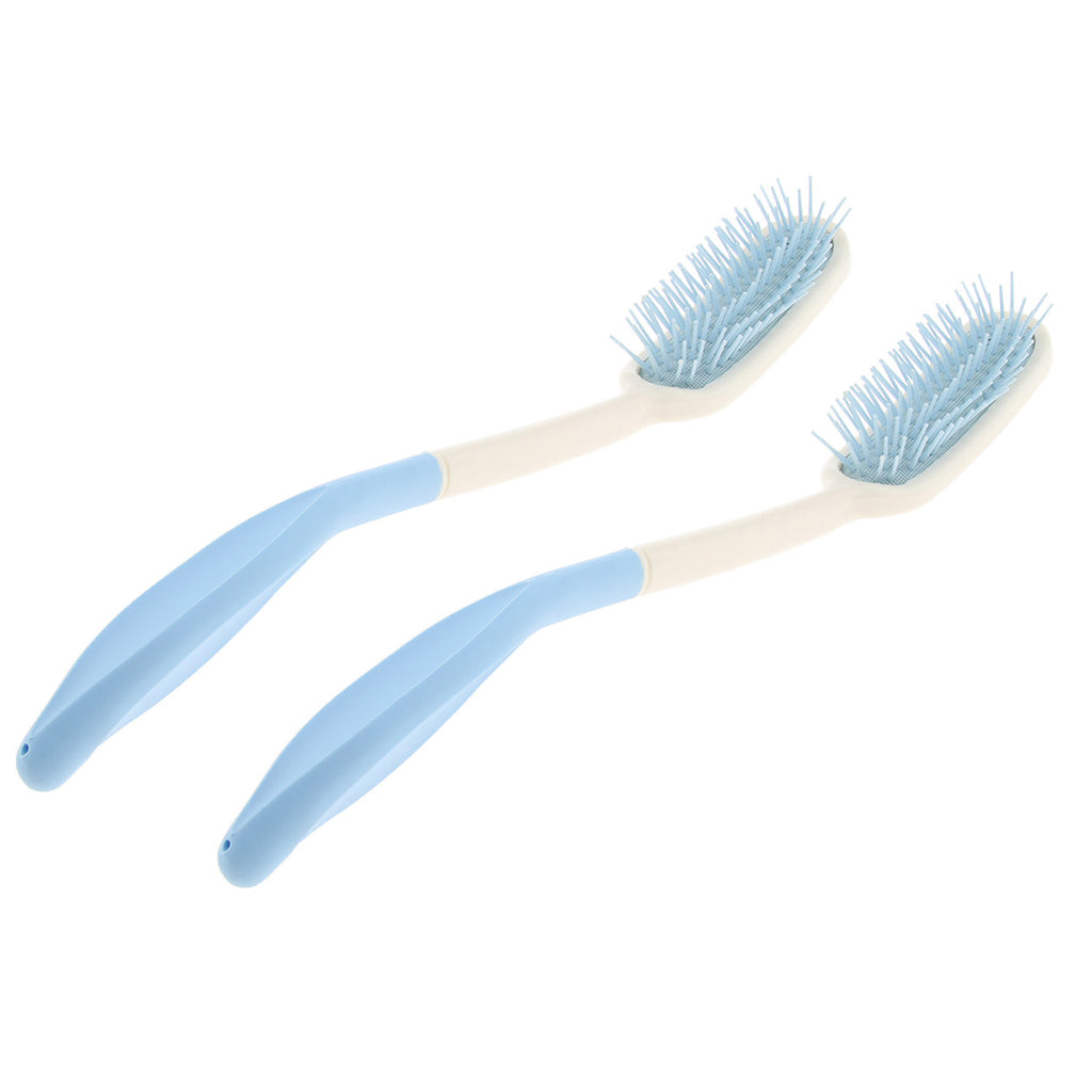 2 Pieces Long Reach Hairbrush For Elder Arthritis Styling Scalp Massage