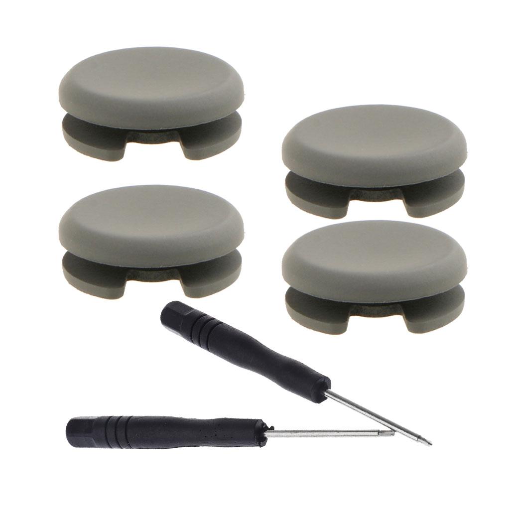 Analog Stick Thumb Joystick Cover + Screwdriver for Nintendo 3DS LL/XL