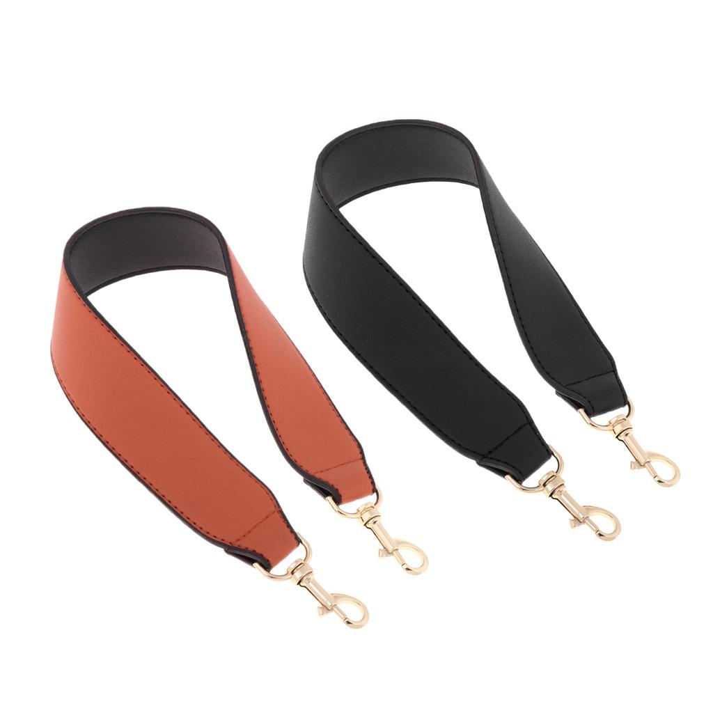 2x Wide Shoulder Bag Straps Replacement Removable Handbag Purse Tote Straps