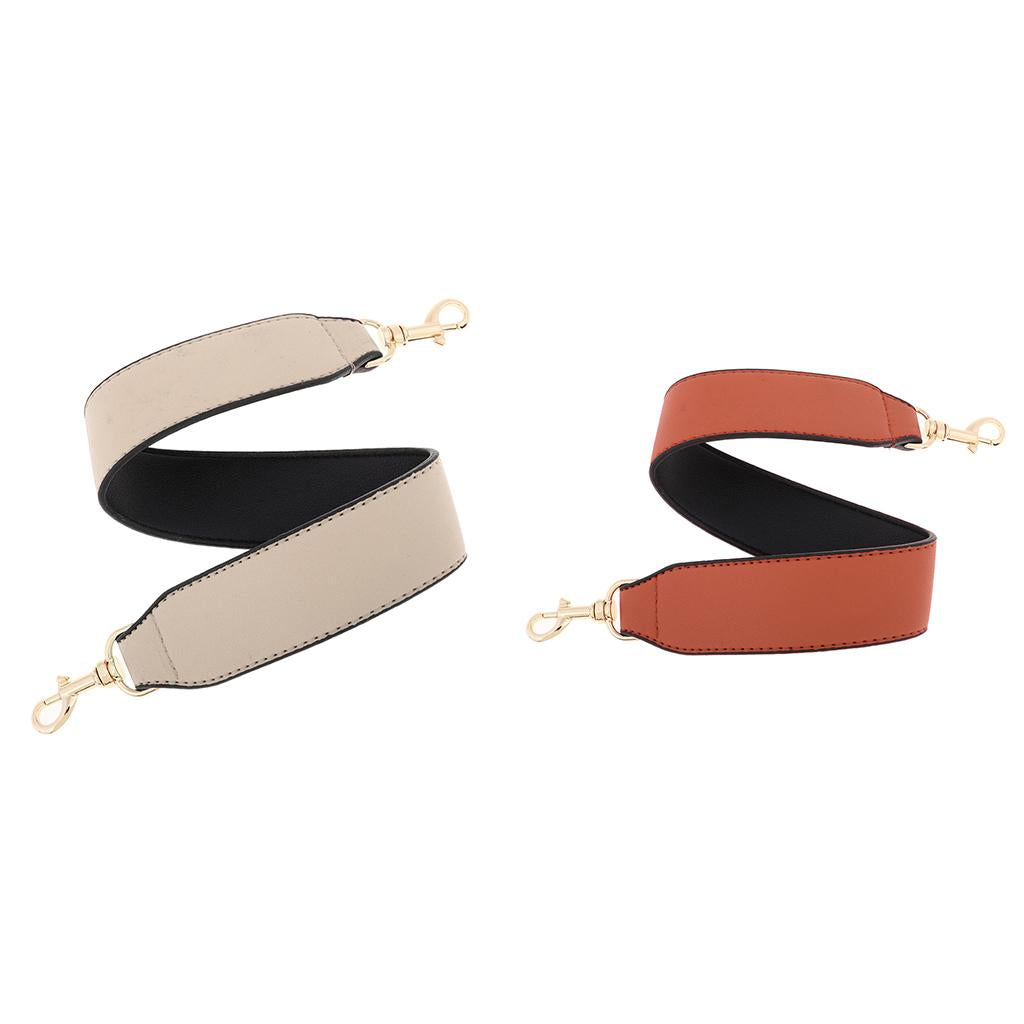 2x Wide Shoulder Bag Strap Replacement Removable Handbag Purse Tote Straps