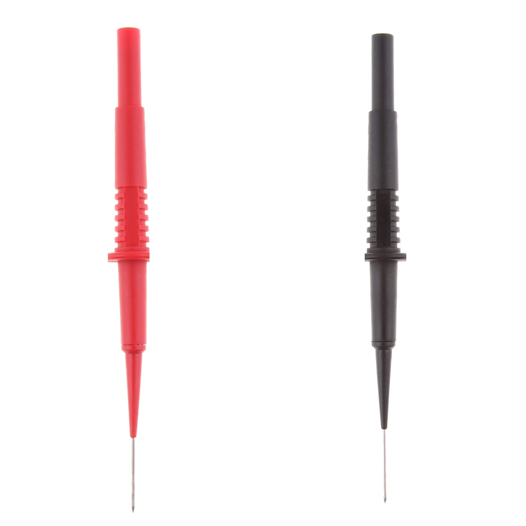2Pcs 600V Insulation Piercing Needle Test Probes with 4mm Banana Socket