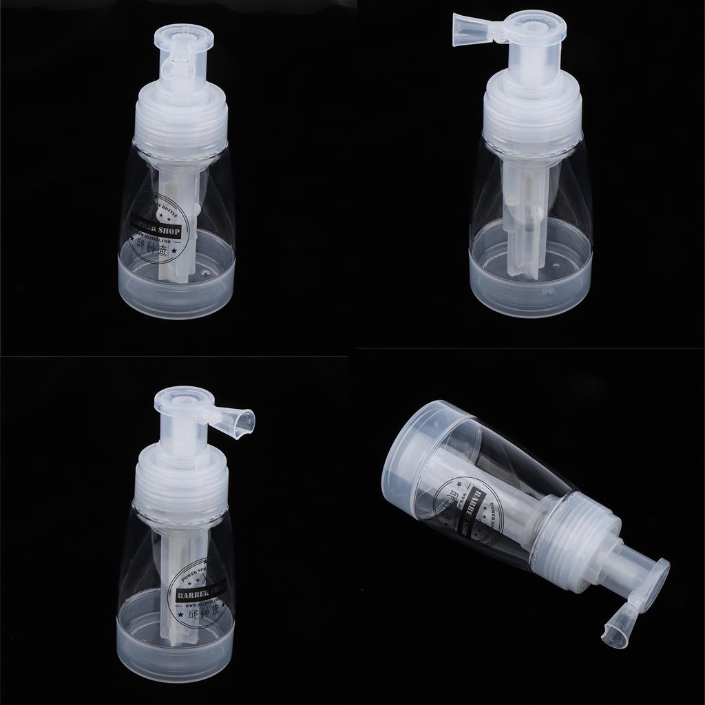 4x Empty Refillable and Reuseable Powder Spray Bottle Cosmetic Bottles 180ml