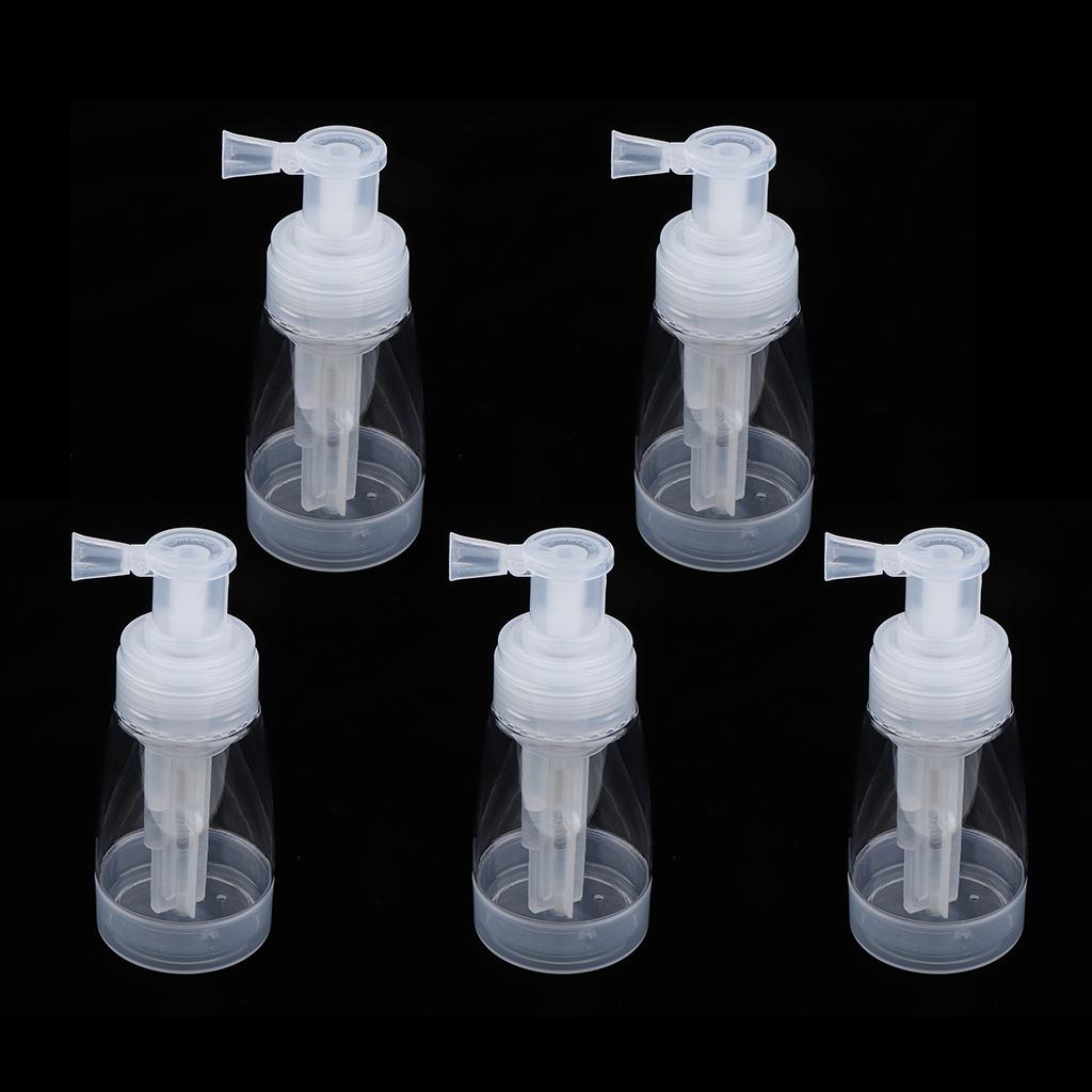 5x Empty Refillable and Reuseable Powder Spray Bottle Cosmetic Bottles 180ml