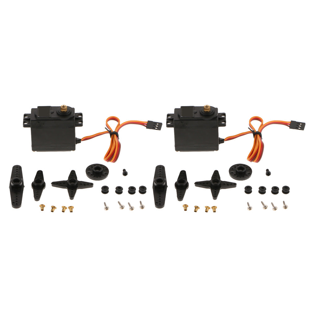 2pcs 15kg High Torque Metal Gears Dedicated Servo Motor For Robot Model Part