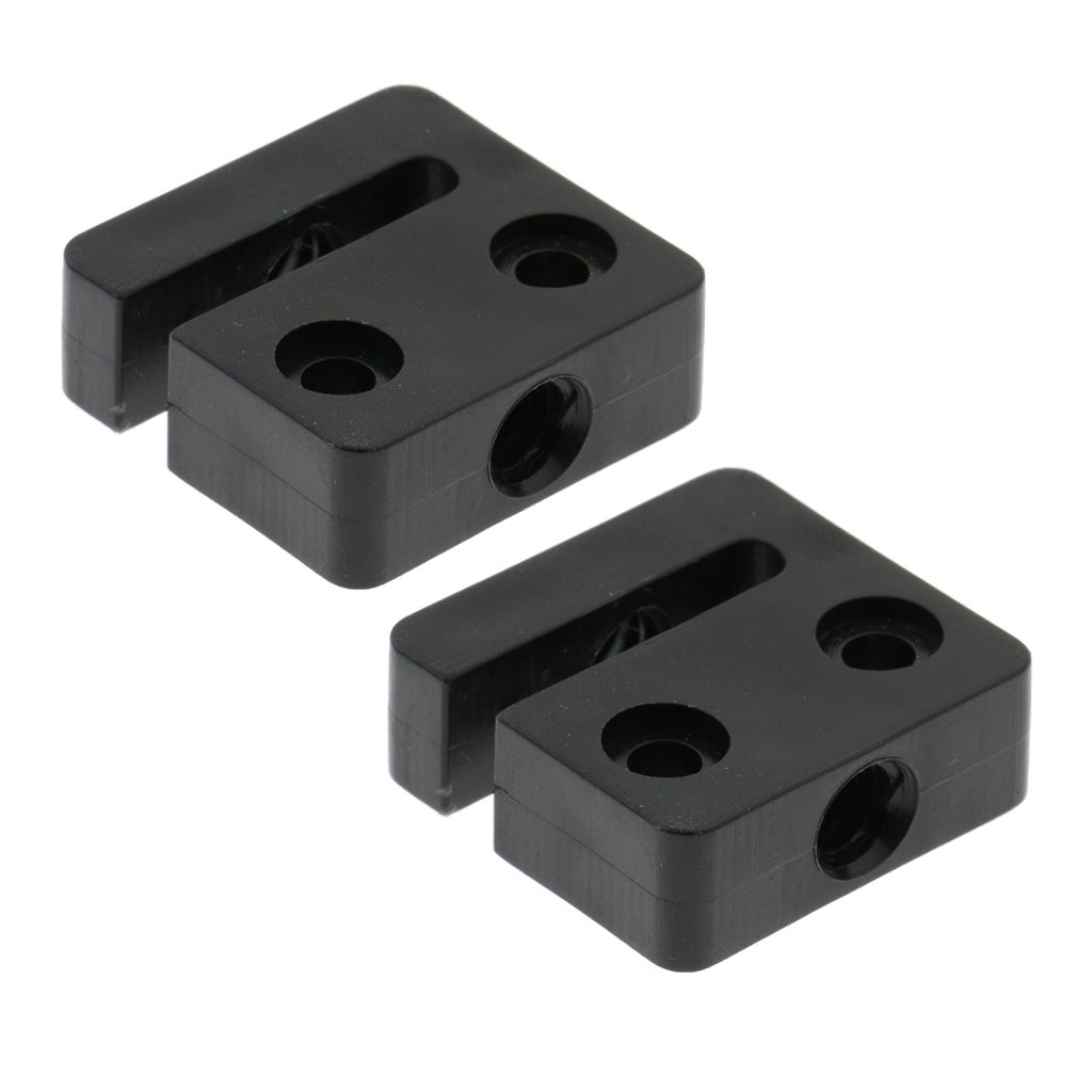 2pcs 3D Printer T8 8mm Screw Nut Seat Block, 2mm Thread Pitch 4mm Lead
