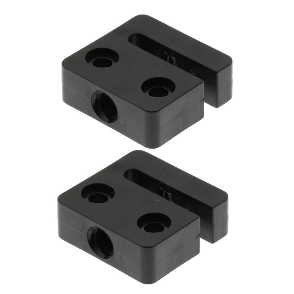 2pcs 3D Printer T8 8mm Screw Nut Seat Block, 2mm Thread Pitch 8mm Lead