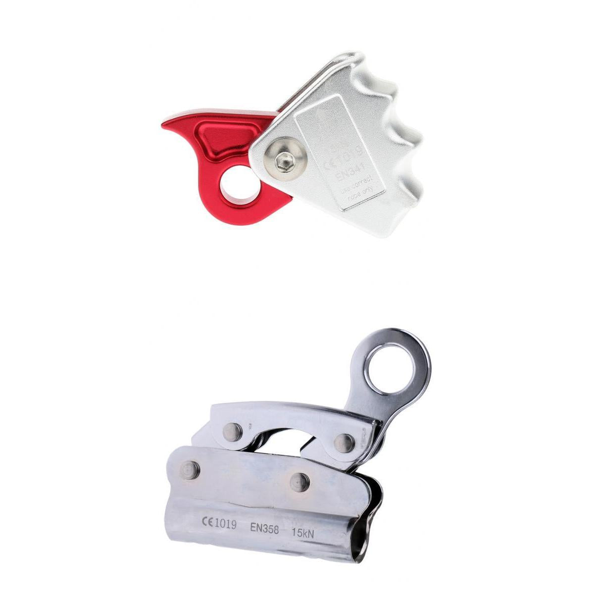 2pcs Rock Climbing Mountaineering Rope Grab Protecta Safety Equipment 15KN