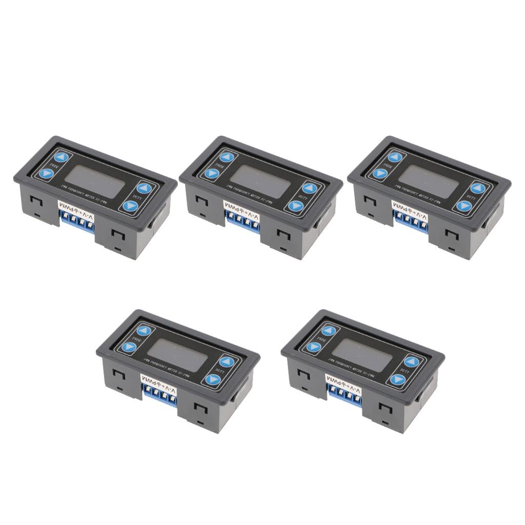 5Pcs PWM Pulse Frequency Adjustable Square Rectangular Wave Signal Generator