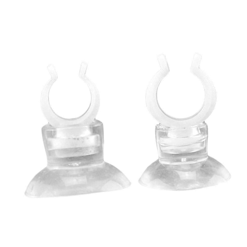 20Pcs Aquarium Suction Cup Clips Airline Tube Holders Clamps for Fish Tank