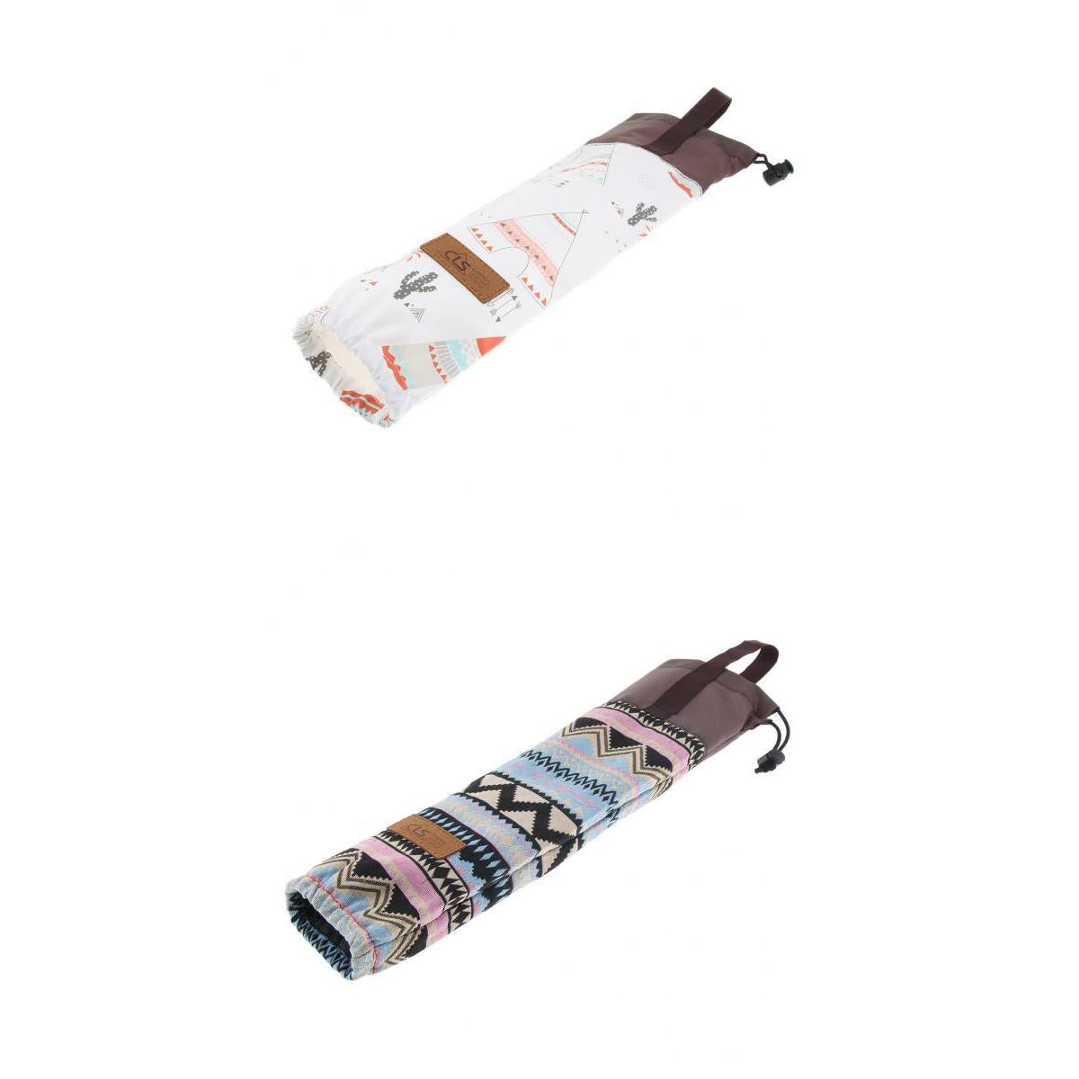 2 Pieces Waterproof Disposable Water Cup Storage Bag Holder Dispenser Pouch