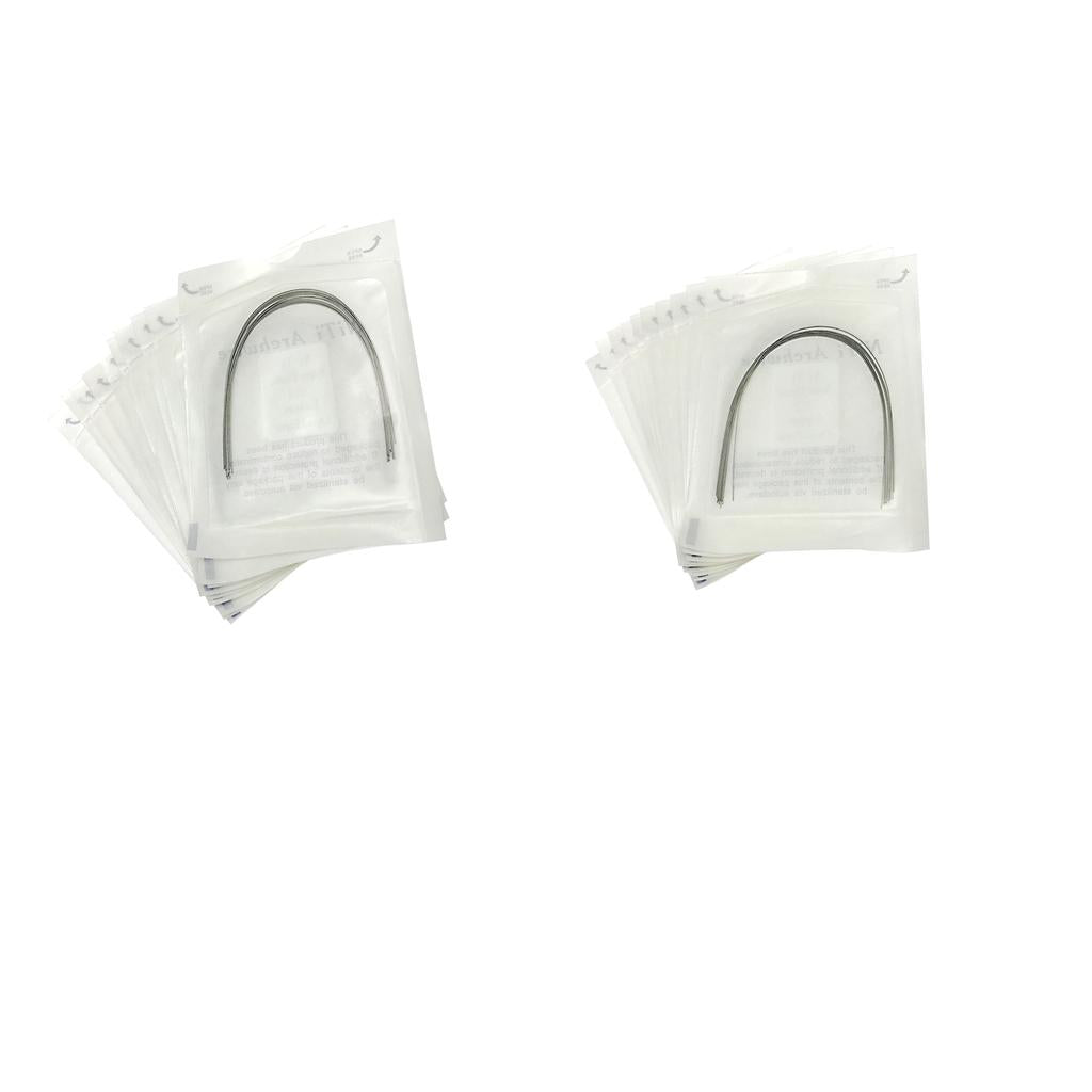20 Packs Dental Orthodontic Super Elastic Niti Arch Wire Round 014 012 Upper