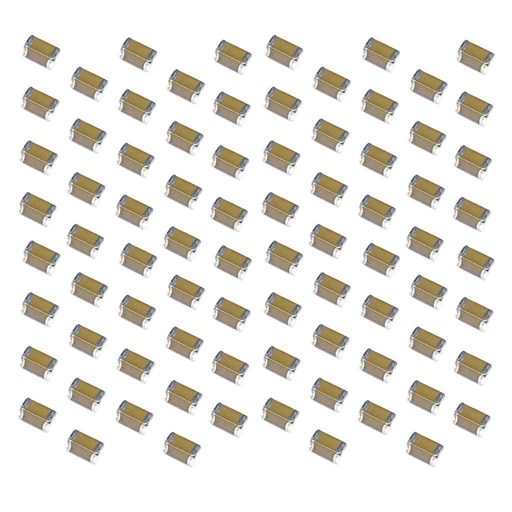80 pieces 1206 10uF Ceramic Chip Capacitor 16V X7R 106K