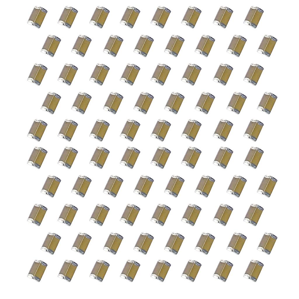 80 pieces 1206 10uF Ceramic Chip Capacitor 16V X7R 106K