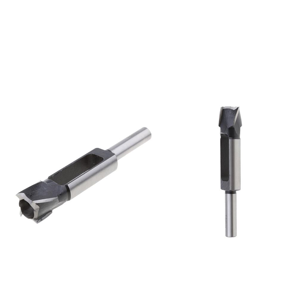 2Pcs (16mm&15mm)Tapered Snug Plug Cutters 13MM 1/2 Inch Shank +Tapered