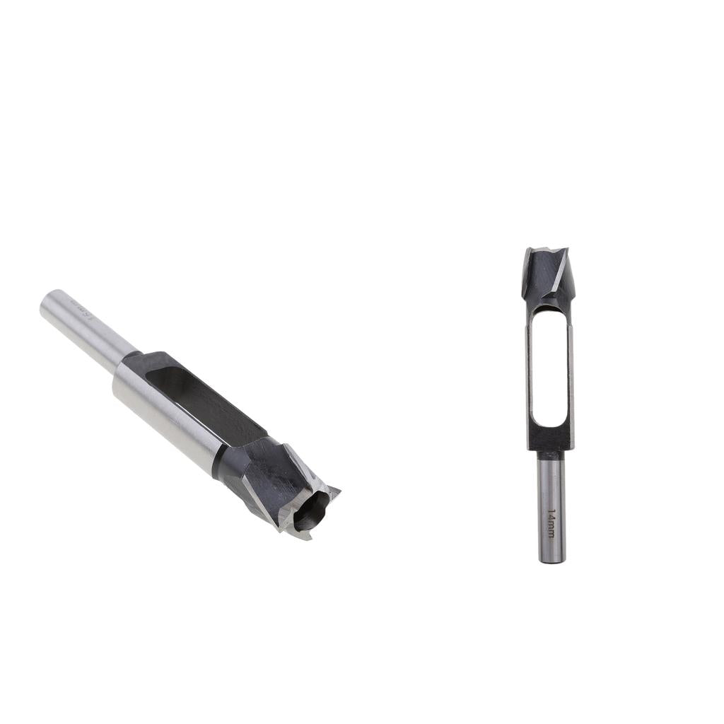 2Pcs (15mm&14mm)Tapered Snug Plug Cutters 13MM 1/2 Inch Shank +Tapered