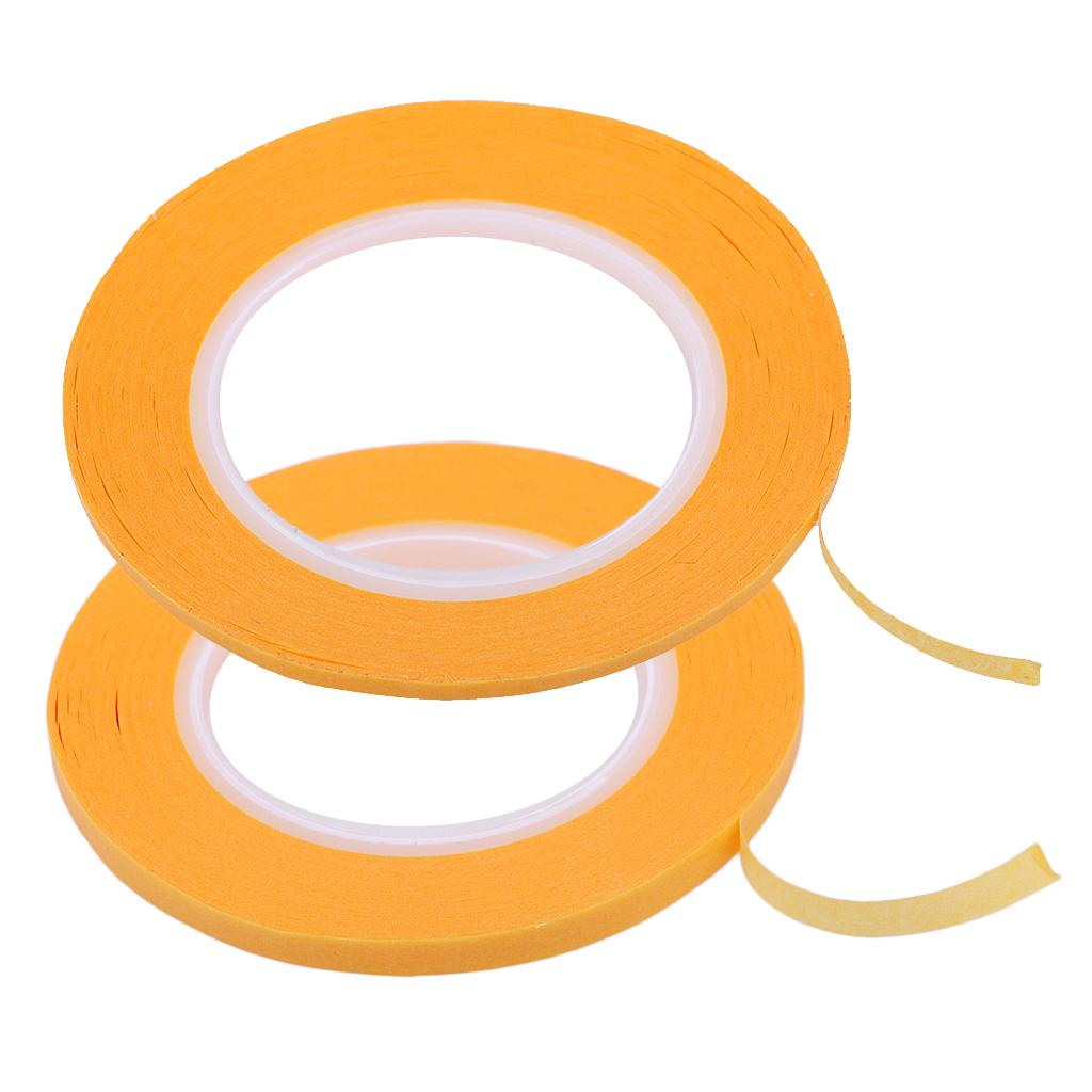 2 Rolls Painting Model Masking Tape DIY Spraying Painting Model Craft Tools