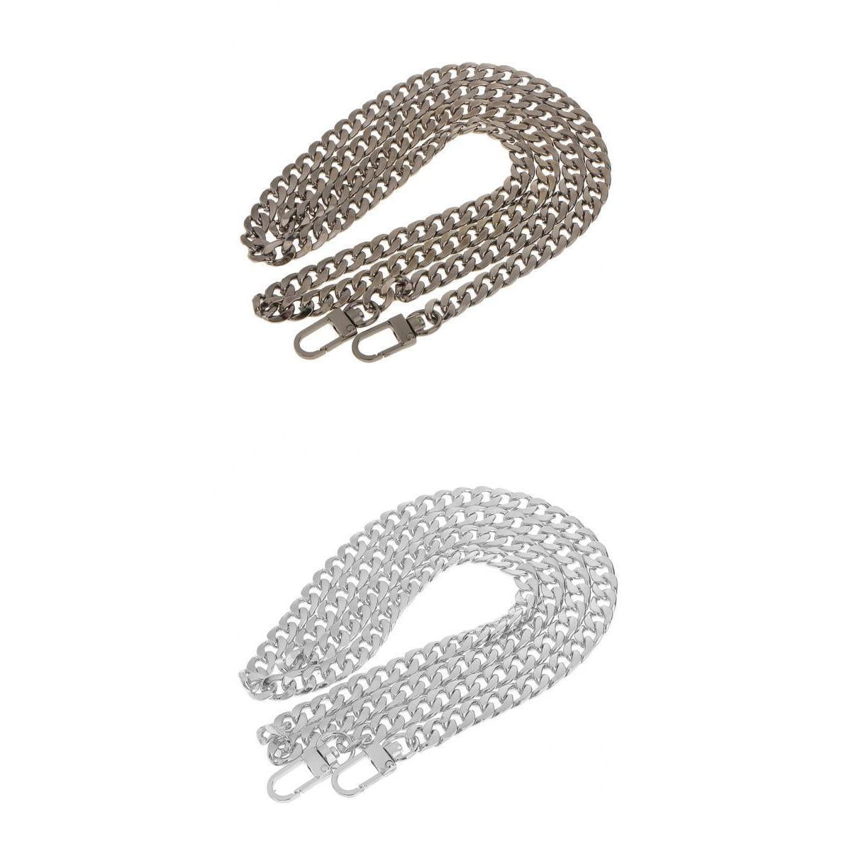2/pack Replacement Purse Chain Strap Handbag Handle Shoulder Bag Crossbody