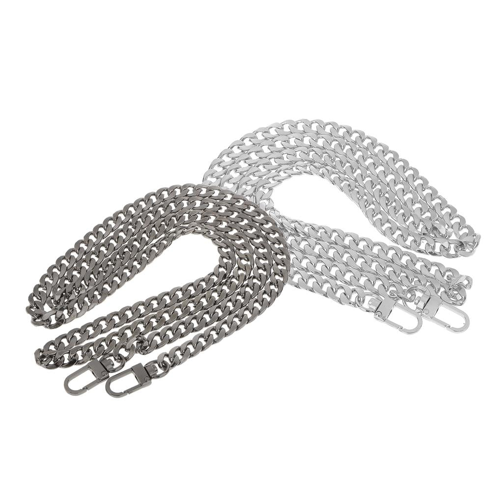 2/pack Replacement Purse Chain Strap Handbag Handle Shoulder Bag Crossbody
