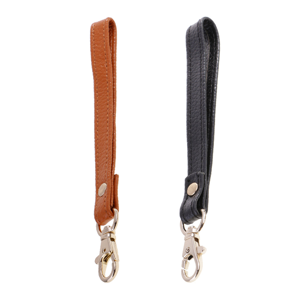 2/set Genuine Leather Replacement Wrist Strap Clutch Purse Wristlet