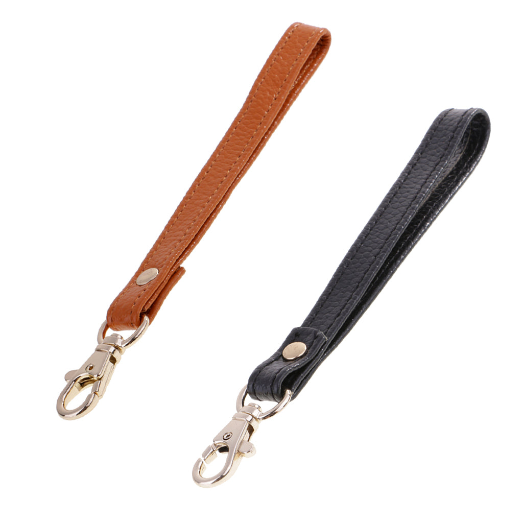 2/set Genuine Leather Replacement Wrist Strap Clutch Purse Wristlet