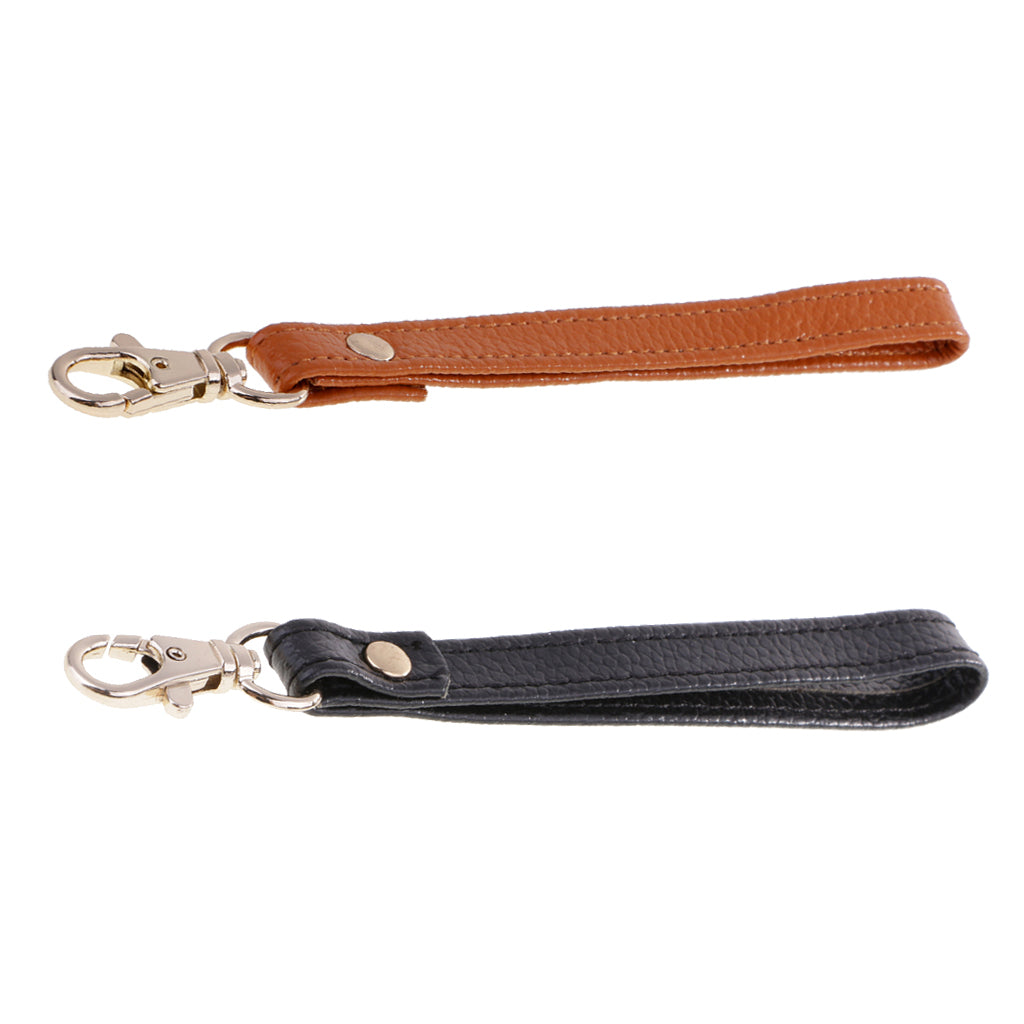 2/set Genuine Leather Replacement Wrist Strap Clutch Purse Wristlet