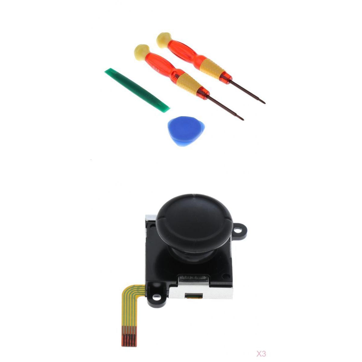 3x Analog Joystick Control L/R Sensor for Nintendo Switch Joy-con + Tools